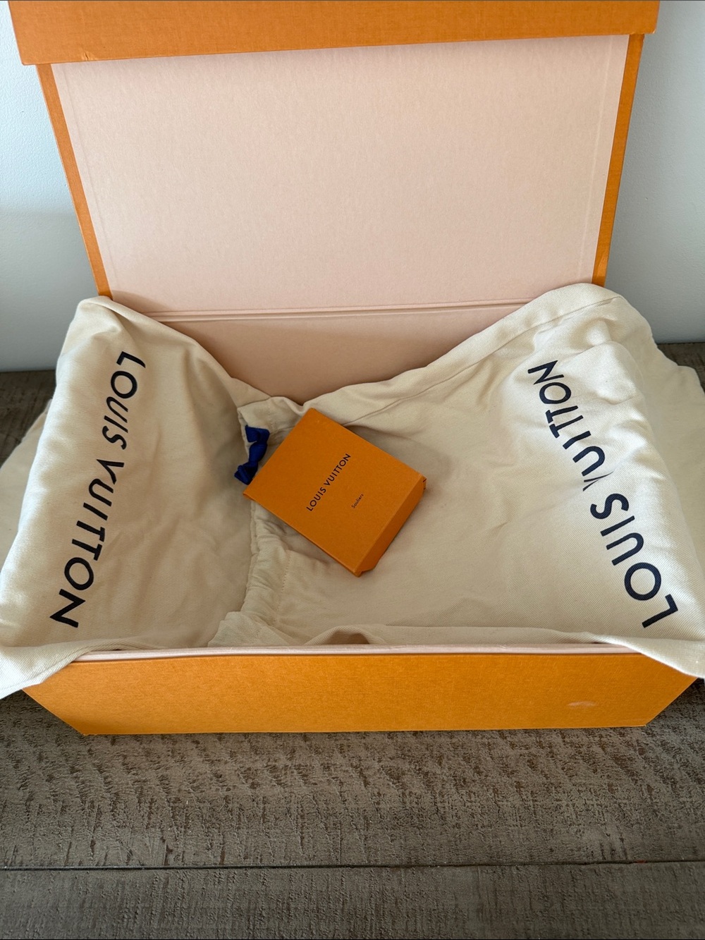 Louis Vuitton Blue Denim Monogram High-Top Sneakers - Picture 13 of 14